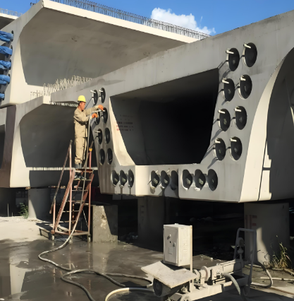 龙文压浆料施工流程及注意事项